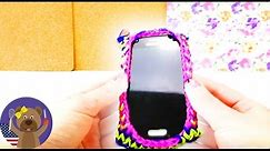 Rainbow loom phone pouch - Loom Bands Phone Case for Samsung S3 Mini mobile phone