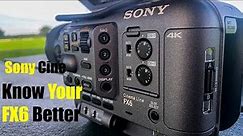 Every Button Explained On The Sony FX6 (Beginner's Guide)