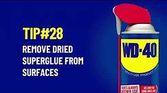 How To Remove Dried Superglue From Surfaces Using WD-40 Multi-Use Product