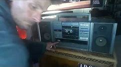 JVC DC-7 BOOMBOX fully restored, finished