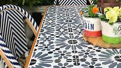 How To Tile An Outdoor Tabletop - Bunnings Australia