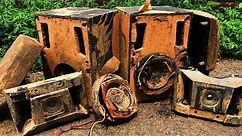 Restoration old broken JVC speakers | Restore JVC speakers of MALAYSIA