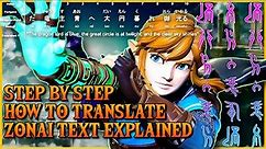 Zonai Symbols & Runes Translated & Explained With Cypher Zelda Tears of the Kingdom Details | Part 2