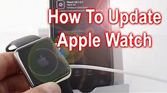 How To Update The Apple Watch