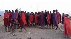 Maasai Dancing and Jumping
