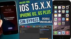 iPhone 6/6S Sim Bypass Unlocktool (Disable Passcode) bypass Unlocktool 6/6s