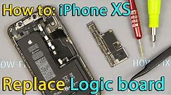 iPhone XS motherboard replacement