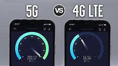iPhone 12 REAL WORLD 5G vs 4G LTE Speed Test! (FASTER Than Wi-Fi?)