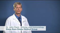 Dr. John Pauls, Allergy and Immunology