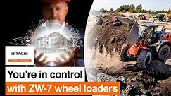 Introducing the new Hitachi ZW-7 wheel loaders