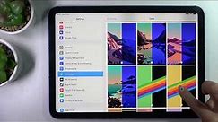 How to Change the Wallpaper on the iPad 10th Generation (2022)