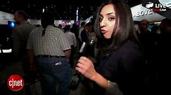 Sharon Vaknin tours the LG booth at CES 2013
