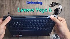 Unboxing Notebook Laptop Lenovo Yoga 6
