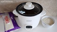 How To Make Rice In A Dash Mini Rice Cooker - Dollar Tree Omega Jasmine Rice