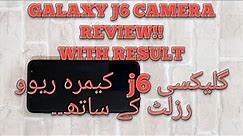 SAMSUNG GALAXY J6 CAMERA REVIEW IN ENGLISH