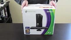 XBOX 360 4GB KINECT unboxing
