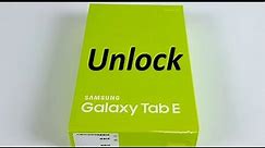 How To Unlock SAMSUNG Galaxy Tab E 9.6 by unlock code - UNLOCKLOCKS.com