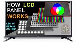 LCD TV Repair Course, How Liquid Crystal Display Works | Internal Structure of LCD Screen