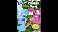 Opening to Blue's Clues: Magenta Comes Over 2000 VHS