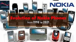 Evolution of Nokia Phones from 1998 - 2021 | History of Nokia Mobile | Techfinity Lab