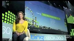E3 2011: Xbox 360 Bing demo