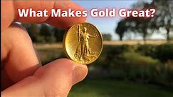 Why GOLD is GREAT as Money $