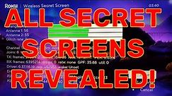 All 11 hidden Roku menu secret screens and setting codes!
