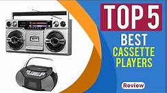 5 Best Cassette Players Review for 2023 | Best Sellers in Portable Cassette Players & Recorders