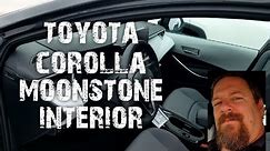 A look at the new Toyota Corolla moonstone interior