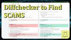 How to Use Diffchecker for Finding Malicious Code in MasterChef Contracts