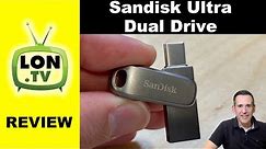 Sandisk Ultra Dual Drive USB-C and USB-A Flash Drive Review / Memory Zone app overview