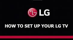 How to set up your LG TV | Install LG Apps | 2023