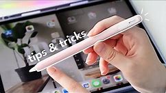 13 *super useful* iPad & Apple Pencil tips and tricks!