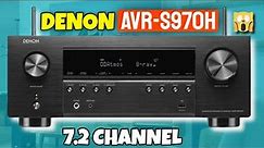 7 Channel Receiver - Denon AVR-S970H 8K Ultra HD 7.2 Channel AV Receiver Review