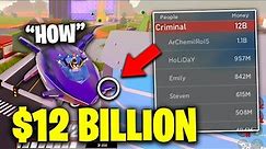 RICHEST $12 Billion Cash Server EVER (Roblox Jailbreak)