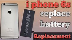 how to change battery i phone 6s | iPhone 6s battery replacement