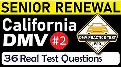 CALIFORNIA DMV WRITTEN TEST 2024 | | DMV Actual Test Paper | California DMV Permit Test 2024