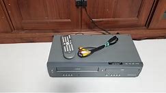 Magnavox DV200MW8 VHS DVD Combo Player Fully Tested Remote Cables Video Tape Ebay Showcase