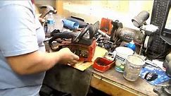 teardown and inspection of 240 homelite chainsaw