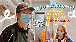 Working at McDonald's at 18 VLOG | work day in my life + what it's like working at McDonald's 2022