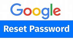 How to Reset Google Password