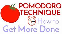 POMODORO TECHNIQUE - My Favorite Tool to Improve Studying and Productivity