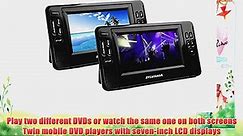 Sylvania SDVD8791 7-Inch Twin Mobile Dual Screen/Dual DVD Portable DVD Player - video Dailymotion