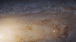 Andromeda Galaxy (Messier 31) in High Definition Panoramic View