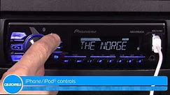 Pioneer MVH-X370BT Display and Controls Demo | Crutchfield Video