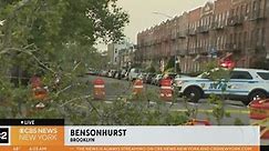 Microburst leaves massive damage across Bensonhurst, Brooklyn