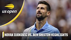 Novak Djokovic vs. Ben Shelton Full Match Highlights | 2023 US Open Semifinals