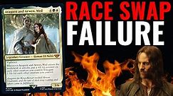 Aragorn is BLACK! Lord Of The Rings Fans FURIOUS At Wizards Of The Coast Magic The Gathering Set!