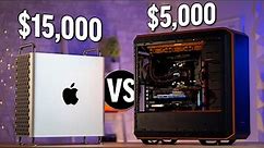 $15,000 Mac Pro vs $5,000 Threadripper - Sorry Apple..