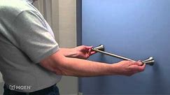 Moen Guided Installation Video: The Adjustable Towel Bar